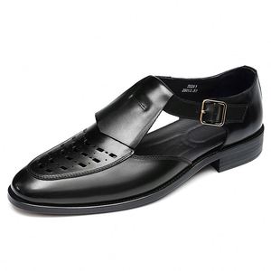 Zapatos de Vestir Formales de Cuero Clásico para Hombre, Zapatos Derby Retro de Piel Vacuna Ligera para Fiesta ASTON M.JAZZ Impermeables - Product Image 2