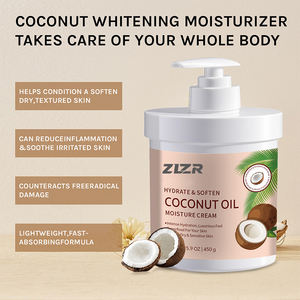 โลชั่นบำรุงผิววีแกน ZLZR สำหรับผิวแห้ง ช่วยเติมความชุ่มชื้นด้วยน้ำมันมะพร้าวและเนยโกโก้ - Product Image 4