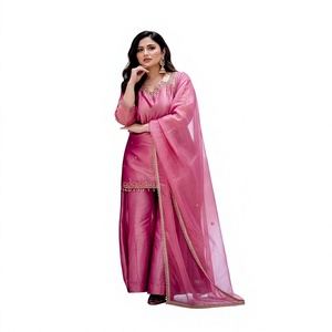 Ensemble Lehenga Choli en Faux Georgette pour Femme, Tenue Traditionnelle Longue pour Fête Ethnique, Style Indien et Pakistanais, Vêtement Décontracté, Coupe Classique, Taille Unique - Product Image 1