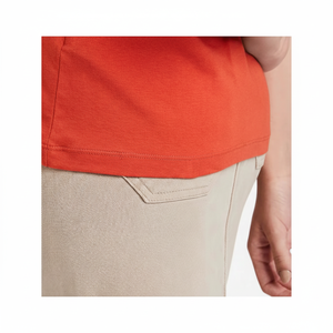 T-shirt à col en V de haute qualité pour femmes respirant et imprimé en coton manches courtes pour le sport Fitness prix raisonnable Service OEM - Product Image 1