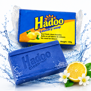 สบู่ซักผ้าก้อนใหญ่ 130 กรัม 200 กรัม 375 กรัม 450 กรัม สีขาว อายุการเก็บรักษา 3 ปี ผลิตจากโรงงานสำหรับตลาดแอฟริกา - Product Image 2
