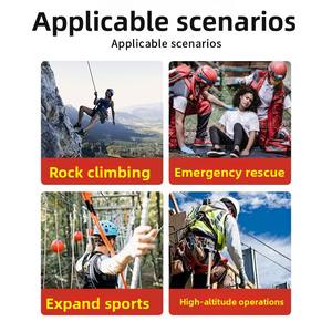 LFEDC 27KN Mosquetón resistente de Montañismo con bloqueo automático de aluminio certificado ovalado en forma de O <span class=keywords><strong>para</strong></span> escalada - Product Image 3