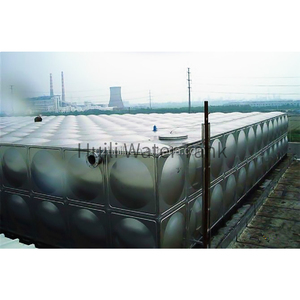 Soldadura 20000l Tanque de agua de lluvia de acero inoxidable Arap Dinlendirme <span class=keywords><strong>Tanki</strong></span> Tanques de almacenamiento de acero rectangular de 5000 litros - Product Image 1