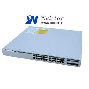 C9300L-24T-4G-E 9200L 24 port gigabit data switch with fixed 4 port 1G SFP uplink network ethernet Switches C9300L-24T-4G-E