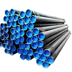 Api 5l 219mm diameter 6 mm thick wall carbon steel seamless round pipe for oil and gas pipeline