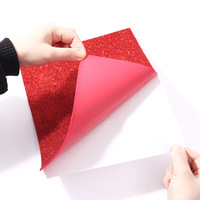 Feuilles d'éponge EVA scintillantes Foska, assortiment de 10 couleurs, avec dos adhésif puissant, pour enfants et adultes