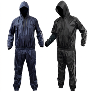 Traje de Sauna Unisex de Primera Calidad, Más Vendido, para Pérdida de Peso, Ejercicio Intenso, Quema de Grasa, Cintura Elástica de Nailon/Poliéster - Product Image 1