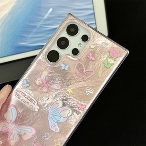 Custodia per Samsung <span class=keywords><strong>Galaxy</strong></span> S25 Ultra con Design a Farfalla Cartoon, Custodia Magnetica Protettiva per S24, Custodia Antiurto per S23/S22 - Product Image 5
