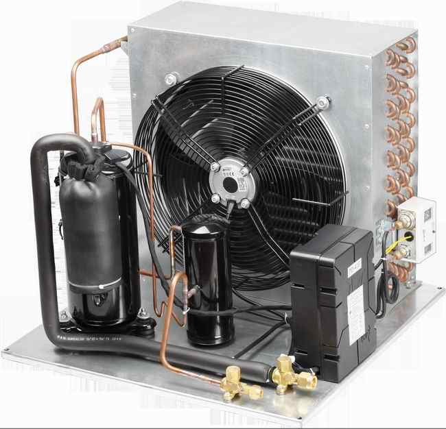 R22 R404a 1HP Refrigeration Compressor for Cargo Van Cooling