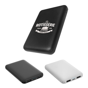 Custom Logo Portable Charger Power Bank Promotion Pocket Power Banks for Bank Outdoor Travel