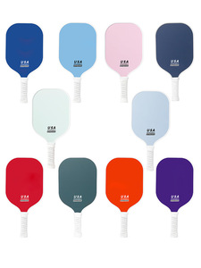 ไม้พายพิคเคิลบอลไฟเบอร์กลาสลายรังผึ้ง ทนทาน สีพื้น ดีไซน์เรียบง่าย ขนาด 13 มม. สำหรับผู้เริ่มต้น ใช้เพื่อความบันเทิง พร้อมโลโก้สั่งทำได้ - Product Image 2