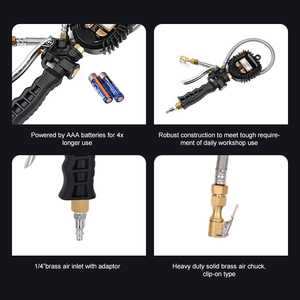 Fabricant de pièces de rechange automobiles Jauge de pression des pneus numérique Dégonfleur d'air Mesure Jauge de pression des pneus numérique, Fabricant Auto Spa - Product Image 2