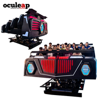 Simulador de Vuelo Oculeap VR 2027, Nuevo Simulador de Montaña Rusa de Realidad Virtual con 8/16/32 Asientos, Cine 5D con Movimiento