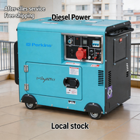 8kW 10kVA 15kVA 20kVA 380V Dreiphasiger 50Hz Schallgedämpfter Dieselgenerator 1500 U/min Drehzahl 400V 110V Vollkupfer-Wechselstromgenerator ATS