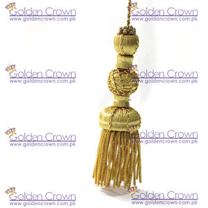 Borlas de lingotes de oro de Venta caliente para iglesias Borlas Fajin con lingotes de oro - Product Image 4