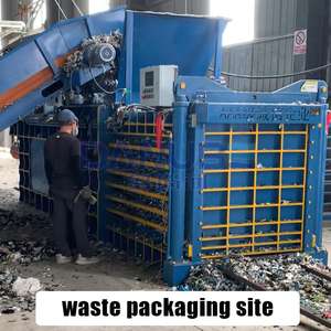 Máquina empacadora para reciclar papel de desecho hidráulico Máquina compresora para planta de clasificación de farbage de ciudad - Product Image 5