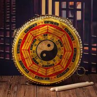 Tambour taoïste, tambour chinois, chant des sutres, instrument bouddhiste, tambour à haute tonalité