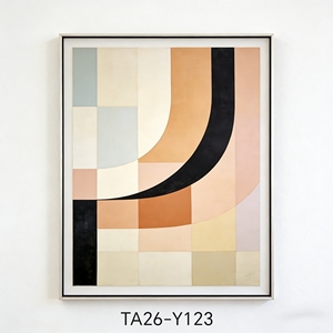 Peinture sur toile abstraite moderne de style minimaliste, <span class=keywords><strong>affiche</strong></span> encadrée, huile sur toile pour décoration murale - Product Image 4