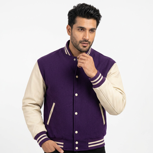Vestes universitaires en laine sur mesure, pas chères, pour hommes, grandes tailles, avec écussons universitaires inclus. - Product Image 1