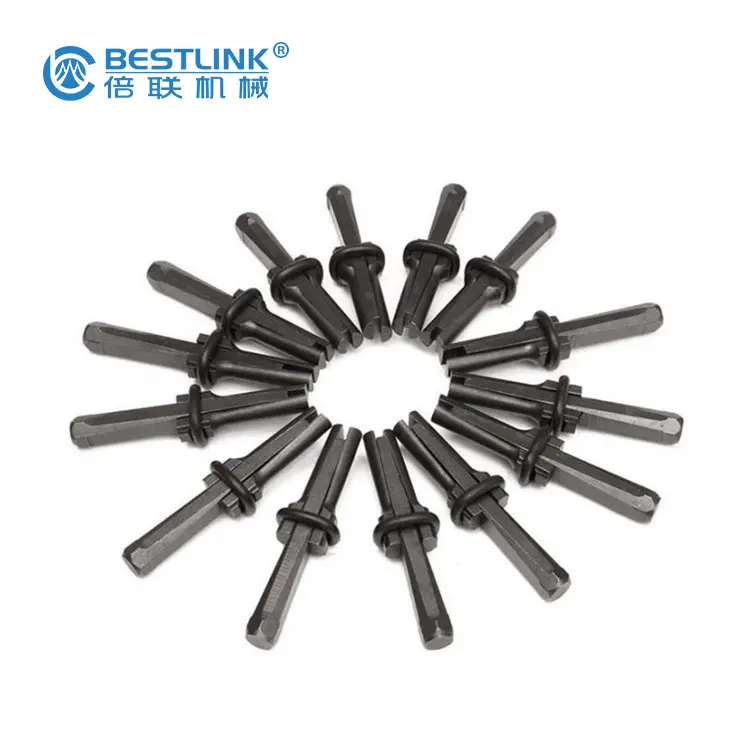 2021 Manual Stone Splitting Wedges and Shims for Drilling Breaking Rocks