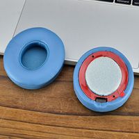 Almohadillas de Repuesto para Auriculares Beats Solo 4, de Cuero Proteico y Espuma Viscoelástica, con Funda de Cojín Cómoda