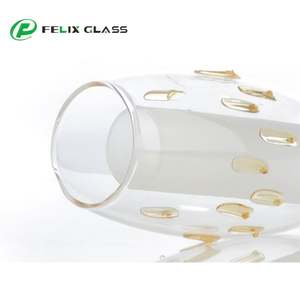 Lámpara de Mesa de Vidrio Borosilicato 3.3 de Doble Pared, Transparente, con Control Inalámbrico LED, para Iluminación Interior del Hogar - 3 Años de Garantía - Product Image 1