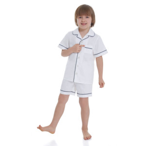 <span class=keywords><strong>Pigiama</strong></span> da 2023 donna in morbido <span class=keywords><strong>cotone</strong></span> bianco con stampa traspirante per bambini - Product Image 5
