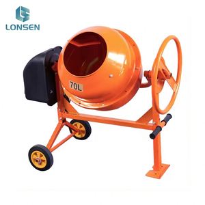 Mezcladora de Concreto Eléctrica Móvil para Proyectos de Construcción de Cimentaciones de Cercas y Aceras - Product Image 2