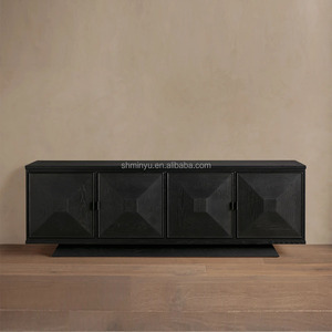 <span class=keywords><strong>Meuble</strong></span> de rangement/credenza MYHOME en bois massif, style français minimaliste, fait <span class=keywords><strong>main</strong></span>, durable, pour salle <span class=keywords><strong>à</strong></span> manger et salon - Product Image 5