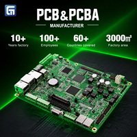 Servicio de Ensamblaje de PCBA para Control Industrial Personalizado, Fabricante de PCB SMT Llave en Mano para IoT Gateway, Placa Madre Ethernet Multipuerto
