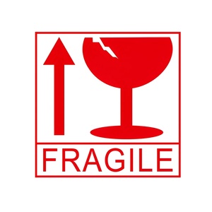 Etiqueta Frágil Certificada FSC, Etiqueta <span class=keywords><strong>de</strong></span> Embalaje Registrada <span class=keywords><strong>en</strong></span> EPR, Personalizada - Product Image 2