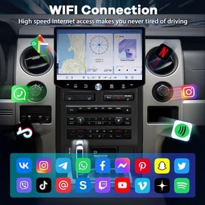 Estéreo para Auto Qualcomm Android 13 con Navegación GPS, 8+<span class=keywords><strong>256G</strong></span>, Pantalla Táctil de 11.5 Pulgadas, Reproductor de DVD para Auto para Ford F-150 2009-2012 - Product Image 4