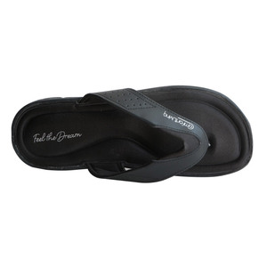 RW599 Summer Fashion Mens <strong>Flip</strong> <strong>Flops</strong> Anti-slip Black Male Sandals Comfortable Classic Beach Slippers for Boys Slides <strong>Memory</strong> <strong>Foam</strong> - Product Image 2