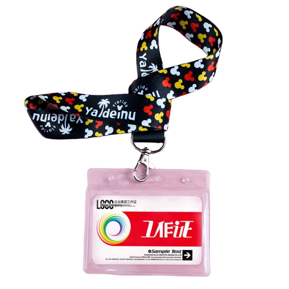 Japanese Lanyard Accessory Id Card Cover Plastic Hook Clip Name Tag Holders Safety Clip Lanyard Tool
