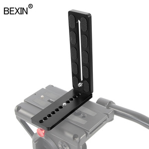 BEXIN L-Plate อะแดปเตอร์ยึดกล้องแบบปลดเร็ว ทำจากอลูมิเนียมอัลลอย พร้อมรองรับการถ่ายภาพแนวตั้ง - Product Image 1