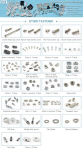 Fabricant chinois – Écrous à fente en T (T-slot nuts) en zinc <span class=keywords><strong>noir</strong></span>, conformes RoHS, modèles 5342, 5343, M5, M6, série 30, pour profilés en aluminium 3030 de 8 mm - Product Image 6