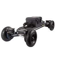JENOVA Portable, vitesse maximale de 80 km/h, autonomie de 25 km, planche en fibre de verre et érable 10 plis de 1210 mm, 44,4 V, 18 000 mAh, charge rapide en 6 heures, tout-terrain, électrique