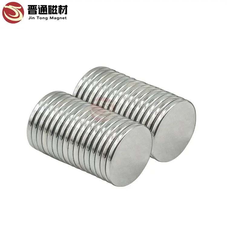 20X2 Industriële Permanente Neodymium Cilinder Zeldzame Aarde Ndfeb Magneet Voor Verkoop