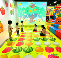 Proyector de Juegos Educativos Interactivo para Pared y Suelo en Forma de L con Software Gratuito y Garantía para Jardín de Infancia y Escuela