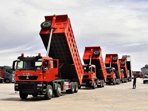 รถบรรทุกฮาวโอ 6x4 ยูโร 2 ดีเซล รถบรรทุกขนาดเล็กใหม่สำหรับงานเหมือง รถดัมพ์ 10 ล้อ บรรทุกได้ 11-20 ตัน พวงมาลัยซ้าย กล้องมองหลัง 251-350 แรงม้า 6-8 ลิตร - Product Image 5