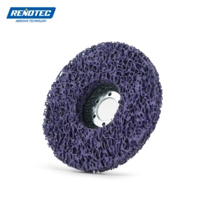 Độ cứng cao nhôm Oxit mài mòn Tước bánh xe sợi ủng hộ Pad đĩa cho bề mặt mài OEM tùy chỉnh mẫu miễn phí - Product Image 3