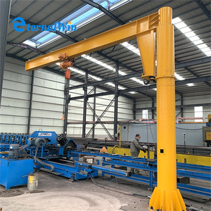 Grúa giratoria montada en el suelo de 180 grados de alta calidad Capacidad de 500Kg/2000kg Vendido Precio bajo - Product Image 2