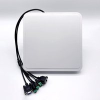 Lecteur RFID UHF à longue portée de lecture de 12 m avec interface RS232 WG26/34 RJ45 pour la gestion du pesage, lecteur RFID UHF longue portée
