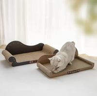 Vente chaude Canapé pour chat en carton ondulé résistant aux griffes Planche à gratter pour chat Meubles pour animaux de compagnie
