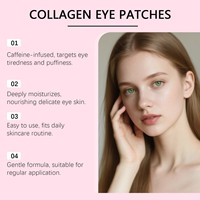 Patchs Anti-rides au Collagène pour les Yeux, Masques Hydratants pour les Yeux, Soin Contour des Yeux Anti-rides aux Peptides et Niacinamide, Prise en Charge du Dropshipping