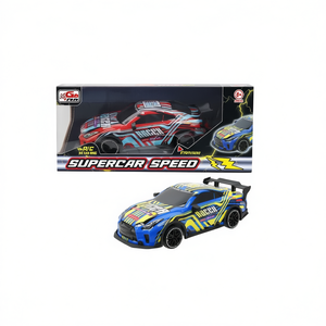 Supercar RC à l'échelle 1/18 avec lumières et télécommande pour enfants et passionnés de course - Product Image 2