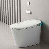 Nouvelle arrivée, toilette de luxe avec chasse d'eau automatique, bidet, grande taille, toilette intelligente électrique monobloc