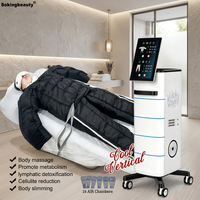 Appareil de drainage lymphatique par pression d'air à 4 modes de massage pour la perte de poids et le remodelage corporel, idéal pour les centres de bien-être (Formation gratuite incluse)