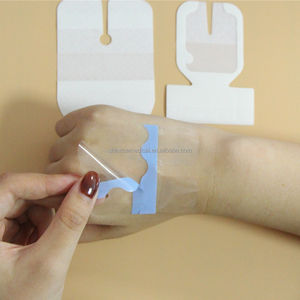 Perban Kateter Kanula IV Transparan Pola Grid, Jaring Bernapas, Perekat, Bersertifikat CE, Steril Medis, Pelindung Luka - Product Image 4