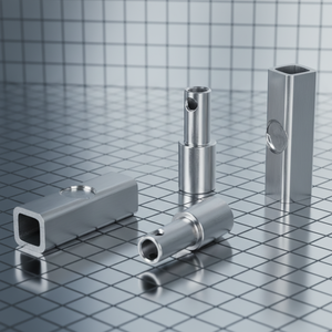 Services de fabrication professionnelle OEM pour pièces métalliques (aluminium, acier inoxydable) Tolérance de 0,005 à 0,01 mm ISO 9001 - Product Image 1